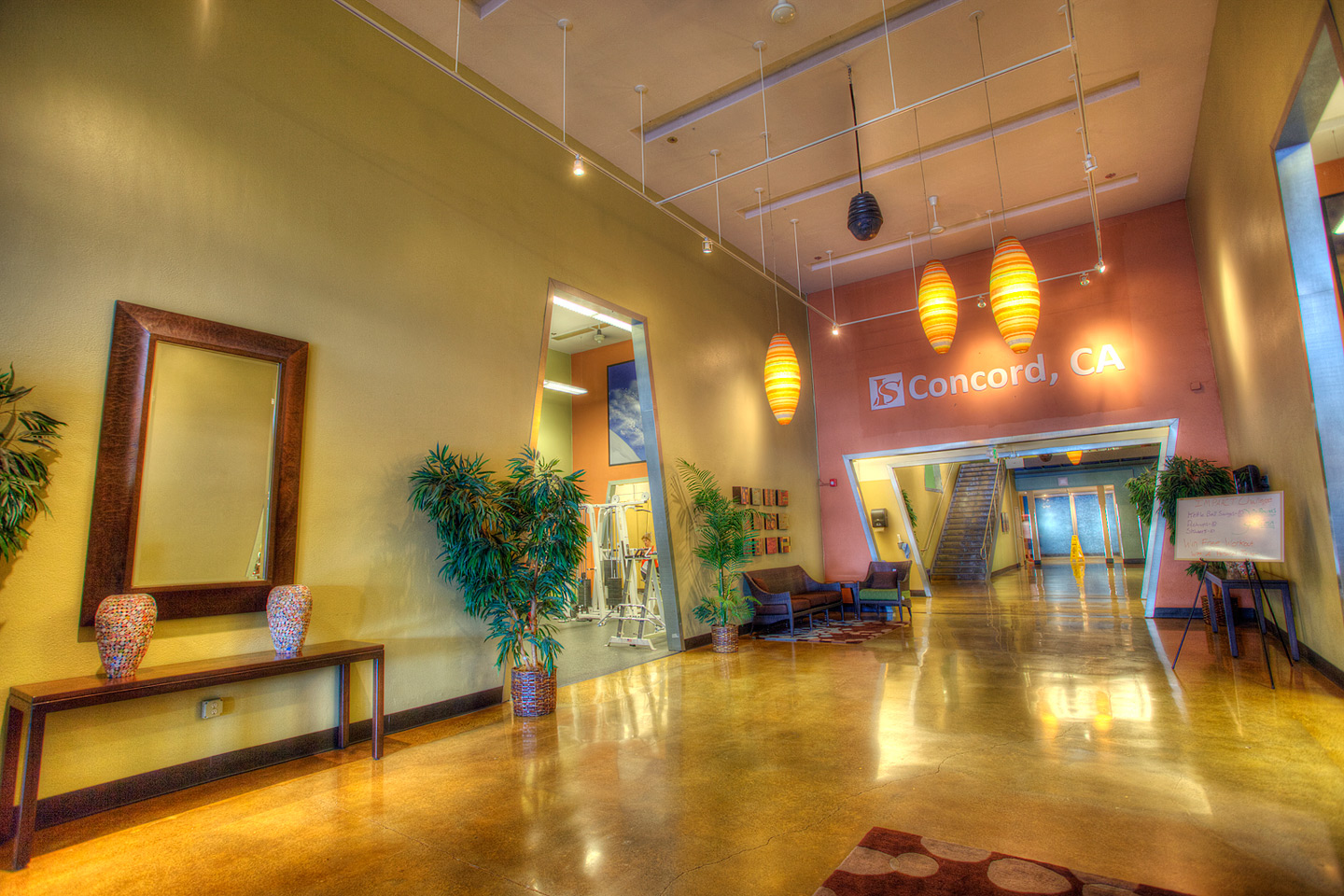 In-Shape Health Club entrance