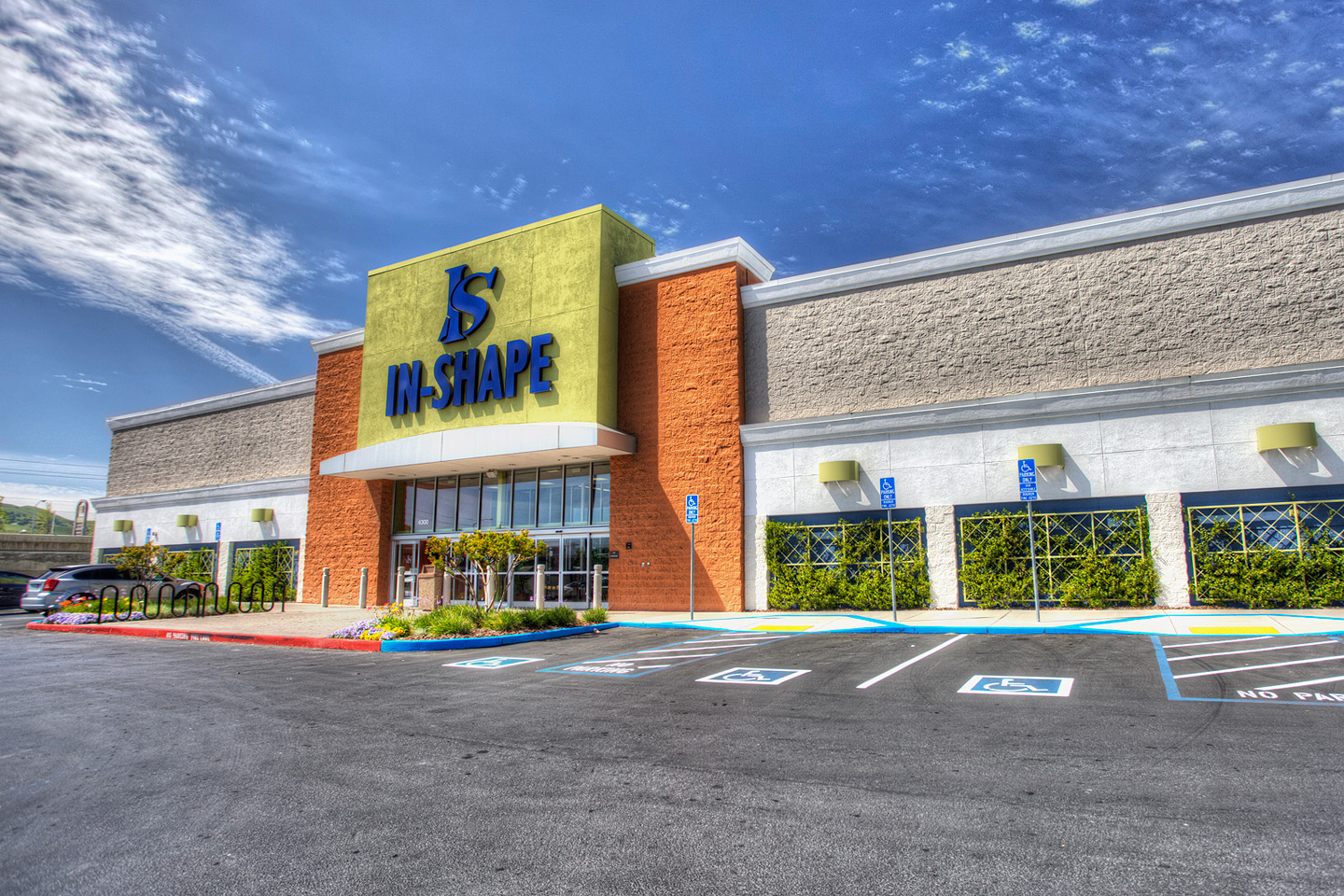 In-Shape Health Club pool view